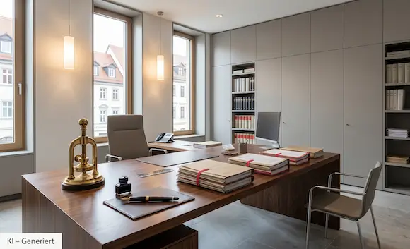 Notary office in Germany (AI generated)